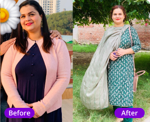 Ravneet PCOS transformation