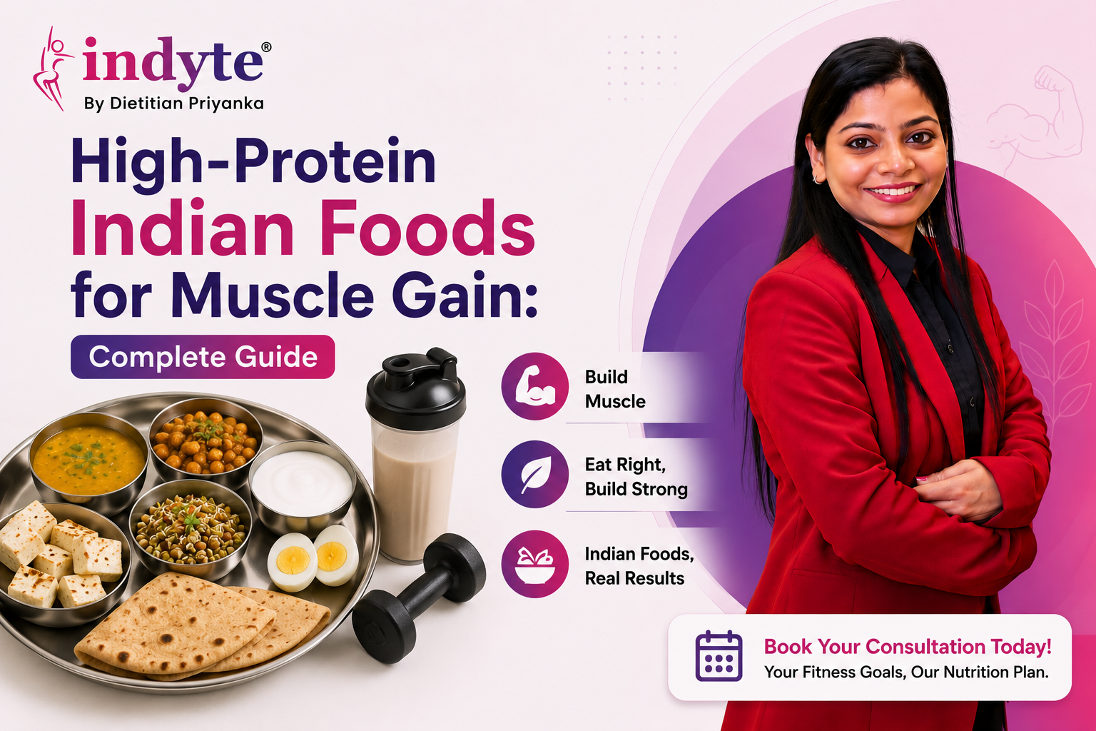 High-Protein Indian Foods for Muscle Gain